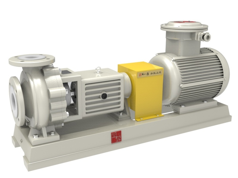 Fluoroplastic Fluorine Lined Chemical Centrifugal Pump