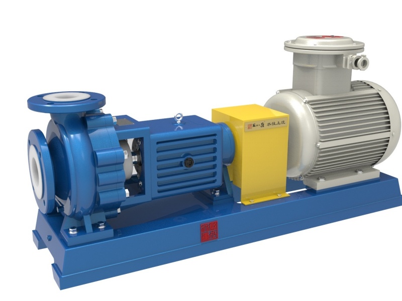 Fluoroplastic Fluorine Lined Centrifugal Pump